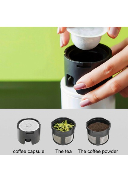 200 ml Mini Taşınabilir Otomatik Kahve Makinesi Espresso Kahve Makinesi Pot Paslanmaz Çelik El Elektrikli USB Kahve Kupası | Manuel Kahve Öğütücüleri (Yurt Dışından)