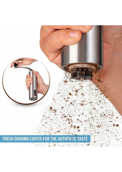 Manuel Paslanmaz Çelik Kahve Öğütücü Ayarlanabilir Kahve Çekirdekleri 304 Çekirdek Ev Mutfak Mini El Yıkanabilir Öğütücüler Kahve Makinesi | Manuel Kahve Öğütücüleri (Yurt Dışından) fırsatları