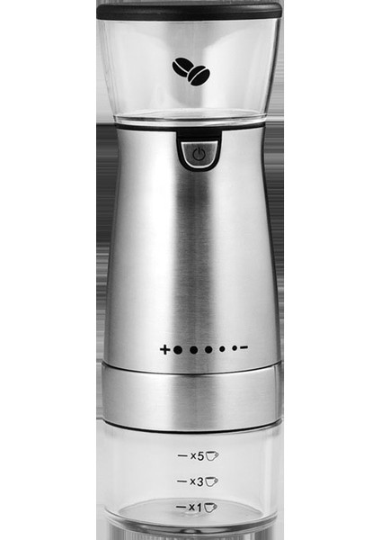 Paslanmaz Çelik Elektrikli Öğütücü Küçük USB Şarj Biber Kahve Çekirdeği Taşlama Makinesi | Elektrikli Kahve Öğütücüleri (Yurt Dışından)