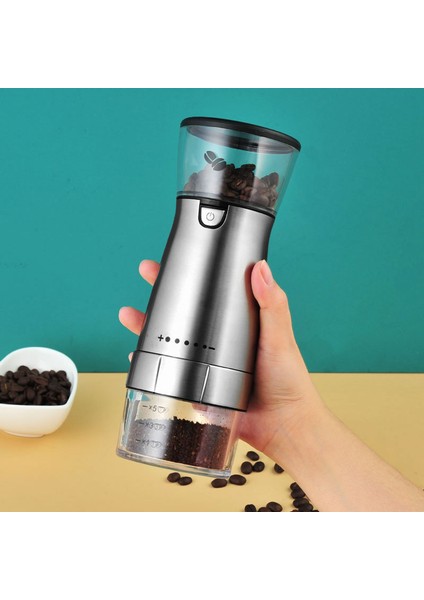 Paslanmaz Çelik Elektrikli Öğütücü Küçük USB Şarj Biber Kahve Çekirdeği Taşlama Makinesi | Elektrikli Kahve Öğütücüleri (Yurt Dışından) fiyatları