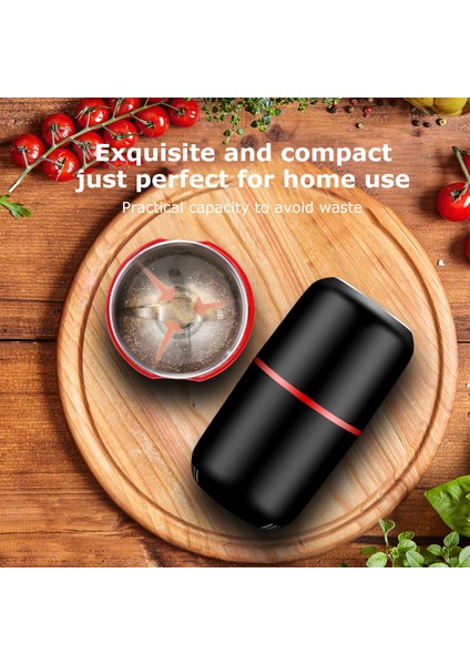 Mini Elektrikli Kahve Öğütücü Işlevli Mutfak Tuz Biber Öğütücü Ev Güçlü Fasulye Otlar Baharat Fındık Değirmen Makinesi | Elektrikli Kahve Öğütücüleri (Yurt Dışından) modelleri