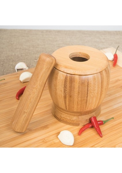 Havlu Taşlama Kase Seti Bambu Harç ve Havaneli Kaide Kase Sarımsak Pot Baharat Biber Değirmen Araçları Mutfak Aletleri | Manuel Kahve Değirmenleri (Yurt Dışından) modelleri