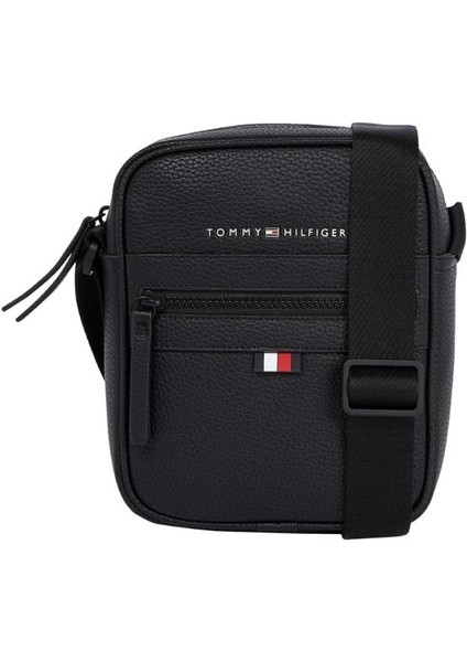 Tommy Hilfiger Essential Pu Mini Reporter Çanta