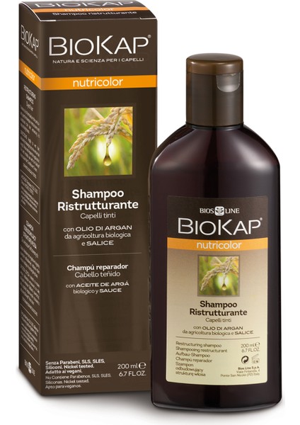 Boyalı Saçlar Yapılandırıcı Şampuan 200 ml
