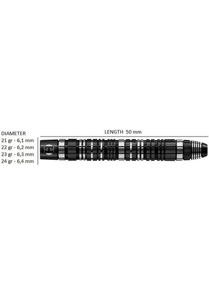 Magnum Reloaded %97 Tungsten Dart Oku