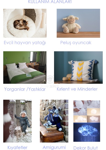 2 kg Silikon Inci Elyaf Vakumlu Ambalajında fiyatları