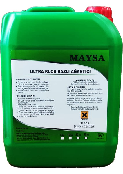 Ultra Yoğun Çamaşır Suyu 4 Lt.