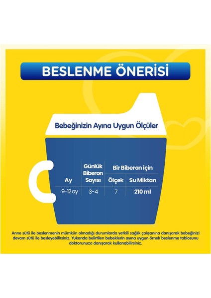 2 Devam Sütü 800G 6-9 Ay