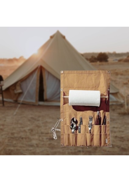 Kamp Mutfak Pişirme Gereçleri Seyahat Organizatör Izgara Aksesuarları Backpacking Barbekü Kamp Yürüyüş Için Portatif Kompakt Kılıf | Piknik Çantaları - (Yurt Dışından) fırsatları