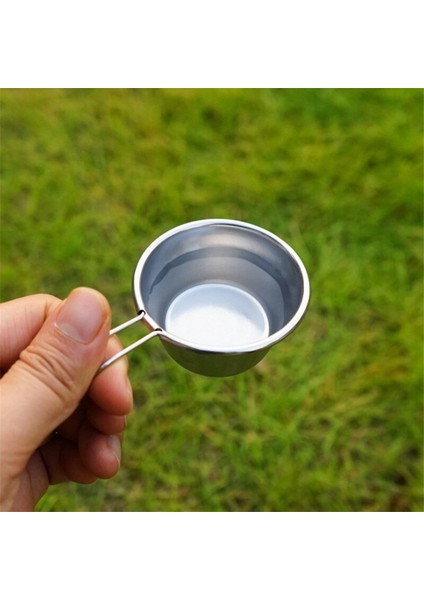 4 Adet / Takım Cilalı 50 ml Mini Paslanmaz Çelik Atış Fincan Net Çanta ile Şarap Bardakları Içme Taşınabilir Açık Kamp Şarap Cam | Kamp Tencere - (Yurt Dışından) fiyatları