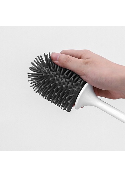 Silikon Tuvalet Fırçası Banyo Tuvalet Fırçası Tutucu Seti Temizleme Aracı Dayanıklı Plastik Kauçuk Banyo Aksesuarları | Tuvalet Fırçası Tutucular - (Yurt Dışından) fırsatları