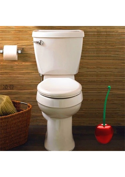Yaratıcı Güzel Kiraz Şekli Lavabo Fırça Tutucu Setbathroom Ovma Araçları | Tuvalet Fırçası Tutucular - (Yurt Dışından)