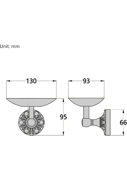 1 Adet Duvara Monte Antik Pirinç Fırçalanmış Sabunluk Banyo Aksesuarları Banyo Sabunluk Depolama Tutucu | Sabunluklar - (Yurt Dışından)