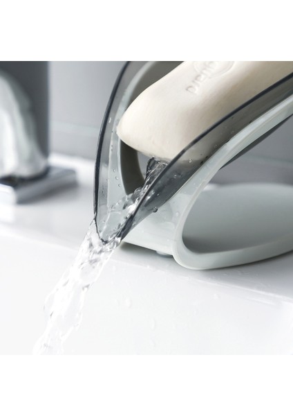 Yaratıcı Yaprak Şekli Sabun Kutusu Banyo Salonu Sabunluk Depolama Konteyner Lavabo Kurutma Raf Banyo Malzemeleri | Sabunluklar - (Yurt Dışından)