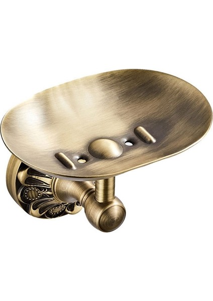 Duvara Monte Sabunluk Banyo Banyo Sabunluk Depolama Tutucu Sabunluk Tutucu (Bronz) - (Yurt Dışından)