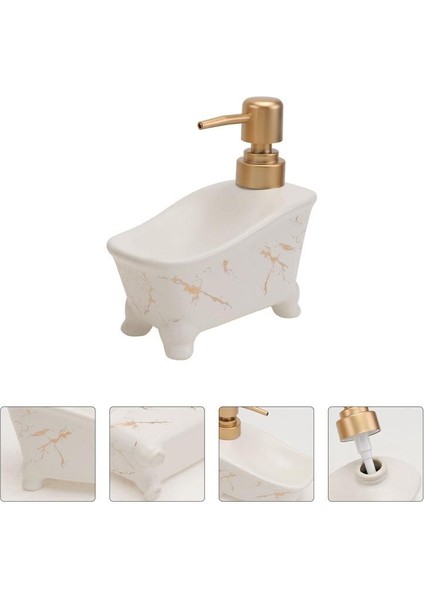 Banyo Boş Losyon Şişe Baskı Tipi Şampuan El Dezenfektanı Şişe Sabunluk Depolama Organzier | Taşınabilir Sabun Yemekleri - (Yurt Dışından)