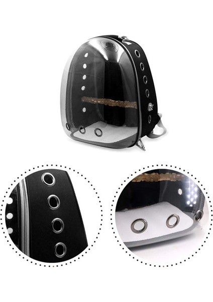 Taşınabilir Oxford Pvc Kumaş Şeffaf Kapak Hollow Tasarım Kılıfı Güvenli Papağan Kuş Seyahat Sırt Çantası Pet Sarf Malzemeleri | Kuş Kafesleri ve yuvalar - (Yurt Dışından) fırsatları