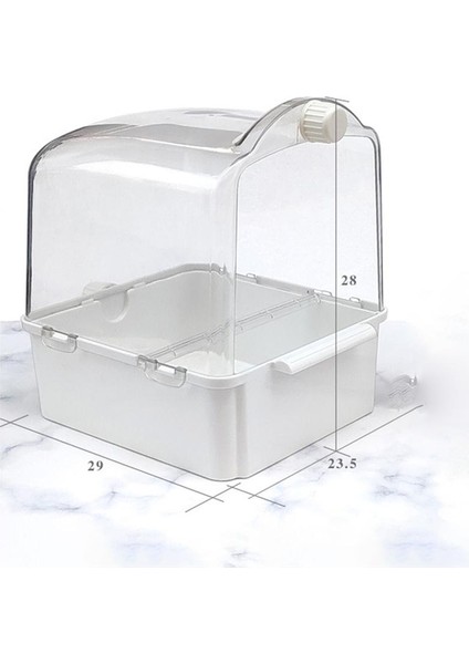 1 Adet Kuş Küvet Papağan Banyo Küvet Cockatiel Parakeet Temizleme Havzası Pet Arz | Kuş Banyoları - (Yurt Dışından) fiyatları