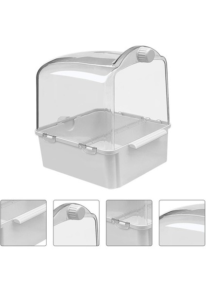 1 Adet Kuş Küvet Papağan Banyo Küvet Cockatiel Parakeet Temizleme Havzası Pet Arz | Kuş Banyoları - (Yurt Dışından) fırsatları