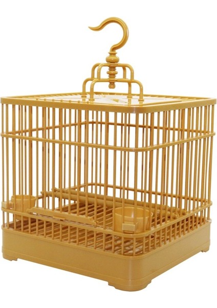 Besleyici ve Waterer ile Montaj Kuş Kafesi Küçük Pet Bird Plastik Kuş Evi Thrush Papağan Kafesi Tam Set | Kuş Kafesleri ve yuvalar - (Yurt Dışından)