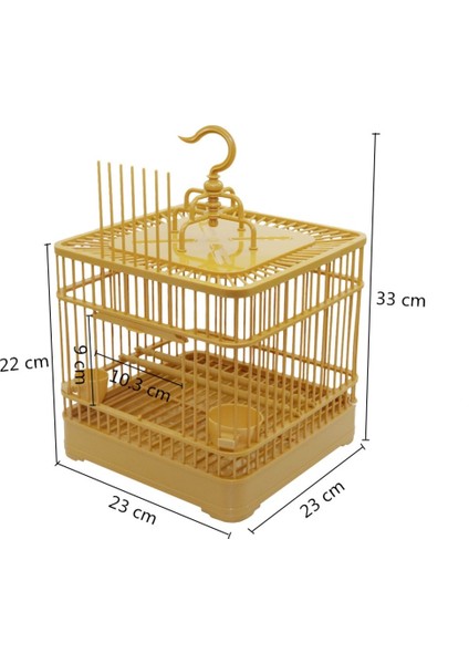Besleyici ve Waterer ile Montaj Kuş Kafesi Küçük Pet Bird Plastik Kuş Evi Thrush Papağan Kafesi Tam Set | Kuş Kafesleri ve yuvalar - (Yurt Dışından) fiyatları