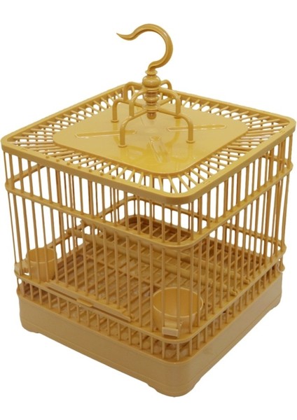 Besleyici ve Waterer ile Montaj Kuş Kafesi Küçük Pet Bird Plastik Kuş Evi Thrush Papağan Kafesi Tam Set | Kuş Kafesleri ve yuvalar - (Yurt Dışından) modelleri