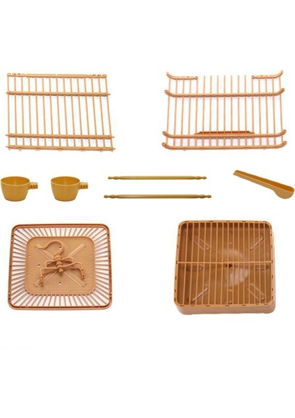 Besleyici ve Waterer ile Montaj Kuş Kafesi Küçük Pet Bird Plastik Kuş Evi Thrush Papağan Kafesi Tam Set | Kuş Kafesleri ve yuvalar - (Yurt Dışından) fırsatları