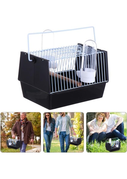1 Adet Kuş Seyahat Kafesi Taşınabilir El Dayanıklı Taşıyıcı Kafes Kafesi Cockatiel Şakayık Mannikin Için Seyahat Kafesi | Kuş Kafesleri ve yuvalar - (Yurt Dışından) modelleri