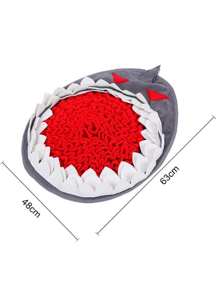 Köpekbalığı Koklama Köpek Pad Köpek Eğitim Mat Oyuncaklar Yıkanabilir Pet Koku Eğitim Battaniye Oyuncak Köpek Yavrusu Yavaş Besleme Battaniye Pet Sniff Pad - (Yurt Dışından)
