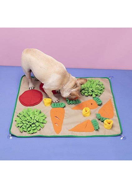 Pet Yavaş Besleme Köpek Oyuncakları Snuff Mat Sniff Mat Battaniye Yuvarlanma Becerileri Eğitim Besleme Mat Kedi Yavru Eğitim Eğitici Oyuncaklar | - (Yurt Dışından)