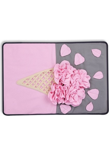 55 cm x 80 cm Pet Smelly Matty Snuffle Mat Köpekler Için Interaktif Gıda Iq Oyuncak Köpek Besleme Nosework Battaniye Köpek Kedi Için Oyun Oyna | Köpek Oyuncakları - (Yurt Dışından)