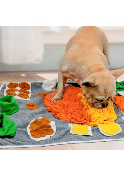 Köpek Snuffle Mat Pet Kedi Yavaş Besleme Mat Bulmaca Kaçak Gıda Eğitimi Nosawork Aktivite Battaniye Etkinlik Mat Beceri Için | Köpek Oyuncakları - (Yurt Dışından) modelleri