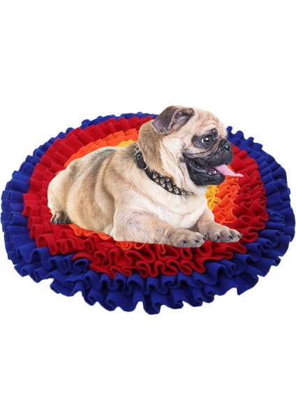 Köpek Snuffle Mat Dağıtım Yavaş Besleme Pad Anti Boğulma Interaktif Oyun Eğitimi Evcil Hayvan Malzemeleri Yuvarlak Burun Yuvarlak Burun Turing Oyuncak - (Yurt Dışından)