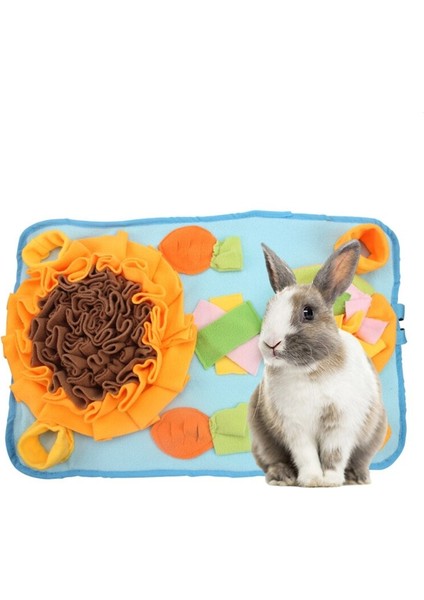 Snuffle Mat Köpekler Için Yumuşak Besleme Pedi Interaktif Yavru Puzzle Oyuncak Pet Noswork Eğitim Stres Rölyef Için Eğitim Paspaslar | Oyuncaklar - (Yurt Dışından)