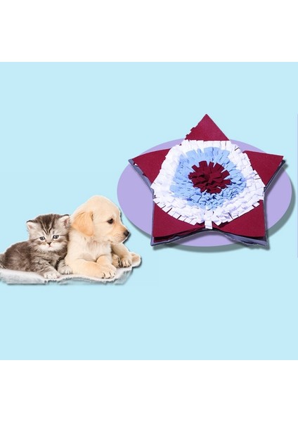 Yüksek Kaliteli Pet Köpek Snuffle Mat Burun Kokusu Eğitim Battaniye Koku Pad Yavaş Besleme Kase | Köpek Oyuncakları - (Yurt Dışından) fiyatları