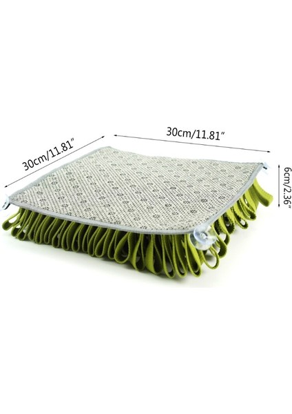 Pet Köpek Snuffle Mat Burun Kokusu Eğitim Battaniye Kelepiş Pad Yavaş Besleme Kase Gıda Dağıtıcı Halı Stres Rahatlatmak Kaymaz Oyuncak | Köpek Oyuncakları - (Yurt Dışından)