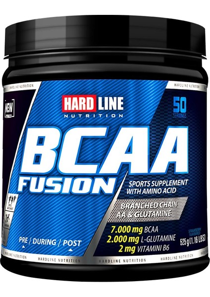 Hardline Bcaa Fusion Çilekli 525 Gr