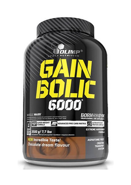 Gain Bolic 6000 Çikolata Aromalı 3500 Gr Karbonhidrat Tozu