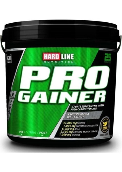 Hardline Progainer 5000 Gr Muz Aromalı Karbonhidrat