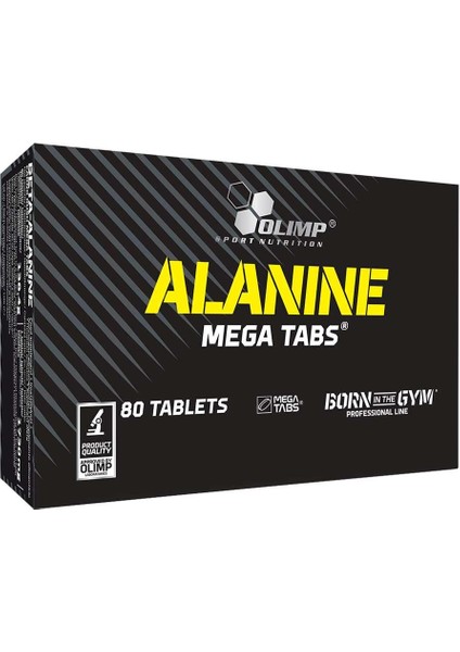 Alanine Mega Tabs 80 Tablet