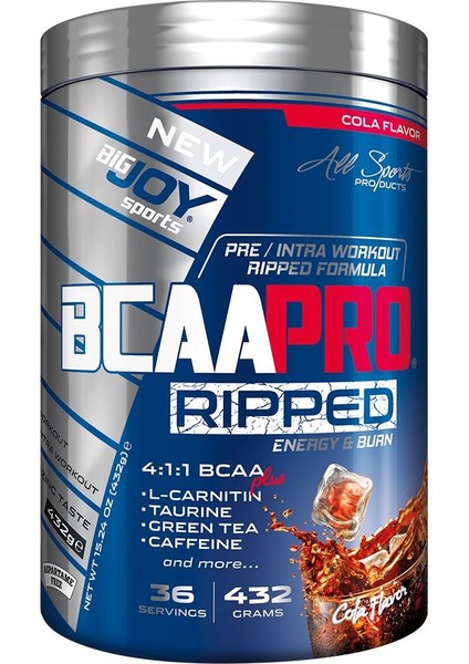 Bigjoy Sports Bcaapro 4:1:1 Ripped 432 Gr Kola