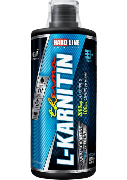 Hardline Thermo L-Karnitin Sıvı 1000 Ml - Karpuz Aroma -