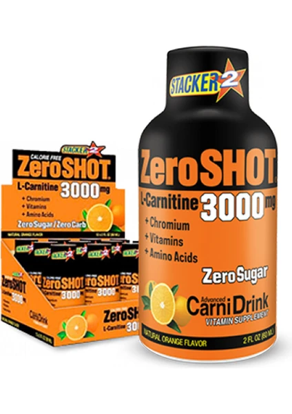 L-Carnitine 3000 Mg 12 Adet Portakal