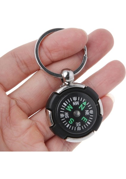 Açık Kamp Yürüyüş Mini Pusula Navigator Taşınabilir Anahtarlık Survival Aracı Açık Aracı | Pusula - (Yurt Dışından)