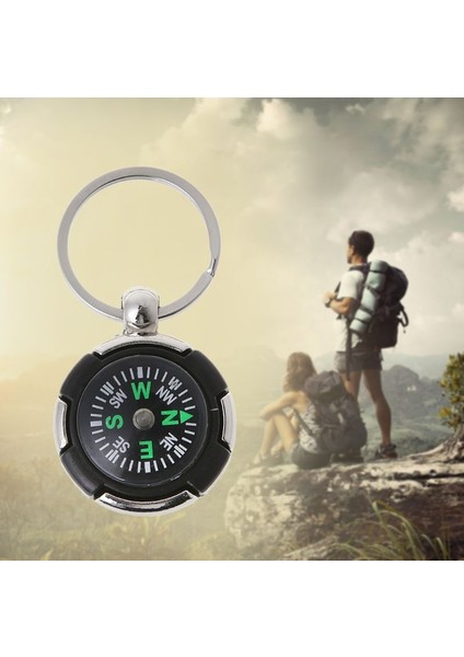 Açık Kamp Yürüyüş Mini Pusula Navigator Taşınabilir Anahtarlık Survival Aracı Açık Aracı | Pusula - (Yurt Dışından)