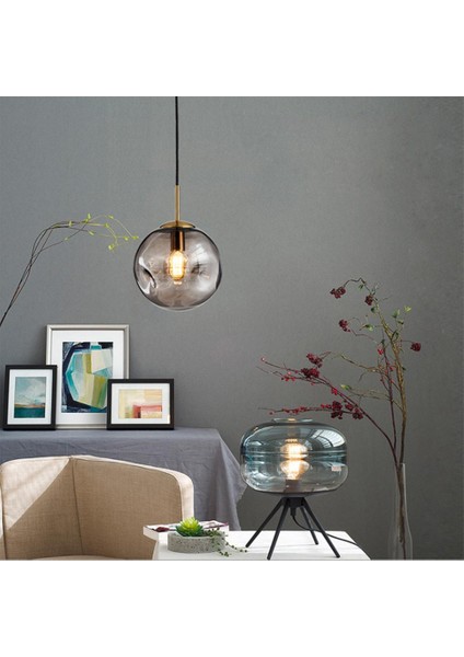 Içbükey Dışbükey Cam Topu Avize Hotel Homestay Dekorasyon Yemek Odası Oturma Odası Yatak Odası Aydınlatma - (Yurt Dışından) modelleri