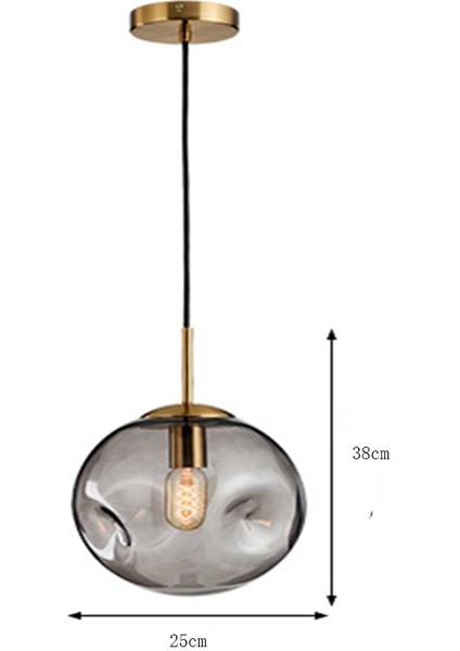 Içbükey Dışbükey Cam Topu Avize Hotel Homestay Dekorasyon Yemek Odası Oturma Odası Yatak Odası Aydınlatma - (Yurt Dışından) fırsatları