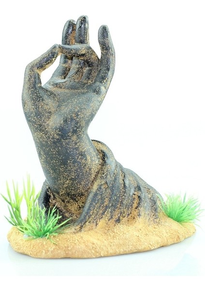 Akvaryum Dekorasyon Balık Tankı Peyzaj Buda Süsler Balık Barınak Mağarası Aquascape Manzara Ev Dekor Aksesuarları | Süslemeler - (Yurt Dışından) fiyatları