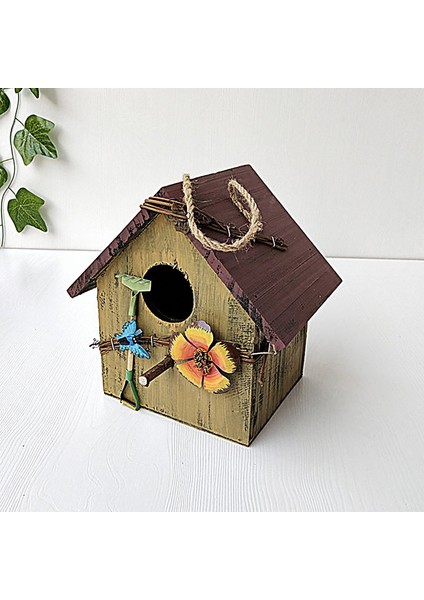 Ev Duvar Montaj Açık Yağmur Geçirmez Kuş Yuva Ahşap Sanatlar Ahşap Villa Balkon Kuş Besleyici Bahçe Yard Dekorasyon Için Asılı | Kuş Kafesleri ve yuvalar - (Yurt Dışından) fiyatları