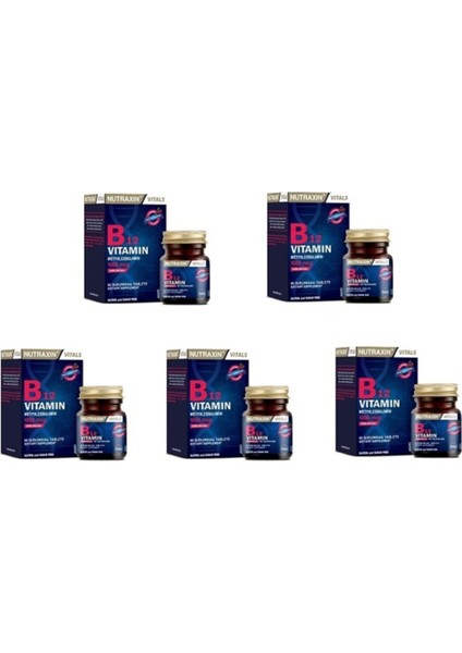 B12 Vitamin 1000 Mcg 60 Kapsül*5